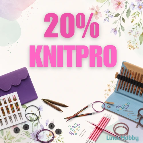 KnitPro — 20% korting op naalden en accessoires