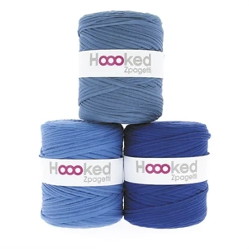 Hoooked Zpagetti 15 Mid Blue Shades