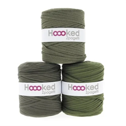 Hoooked Zpagetti 50 Olive Shades