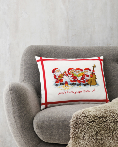 Borduurpakket Kabouterorkest 45 x 35 cm