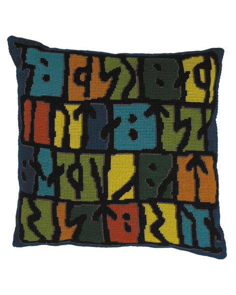 Borduurpakket Runen 38 x 39 cm