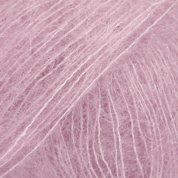 DROPS Kid-Silk 04 Stoffig roze