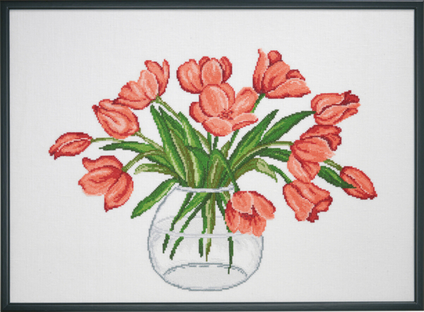 Kit de Broderie Tulipes R5472 58 x 42 cm