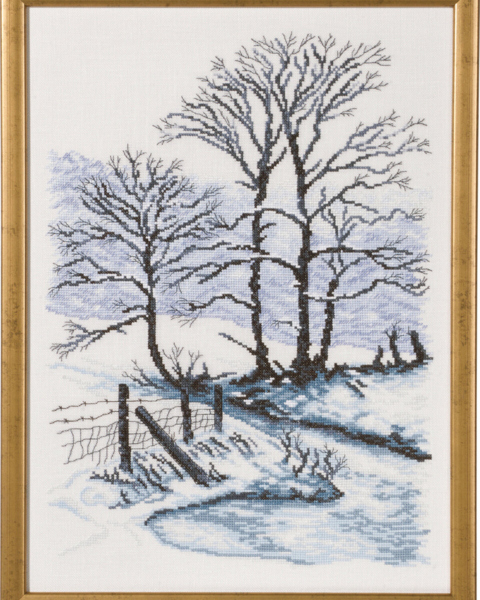 Kit de Broderie Hiver R5350 34 x 47 cm