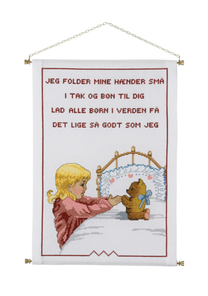 Kit de Broderie Prière du Soir P R 5205/28 28 x 40 cm