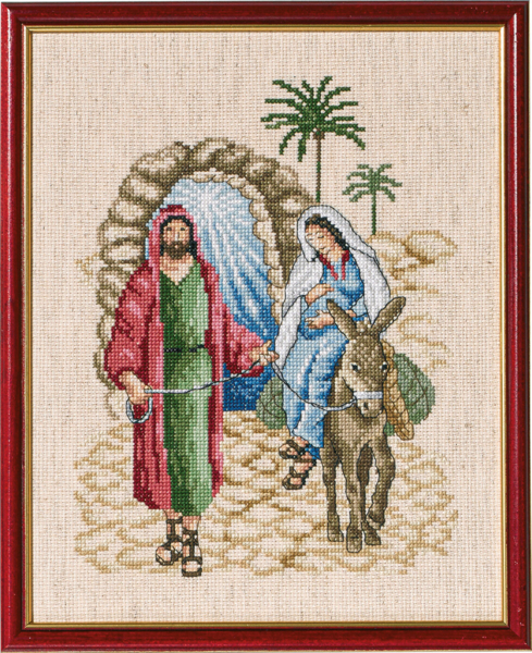 Kit de broderie Joseph & Marie R72-370 23 x 29 cm