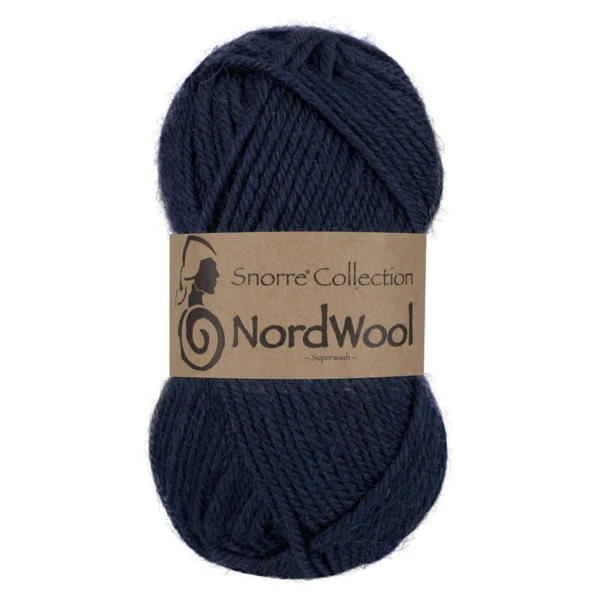 Viking Snorre NordWool 126 Marine blauw