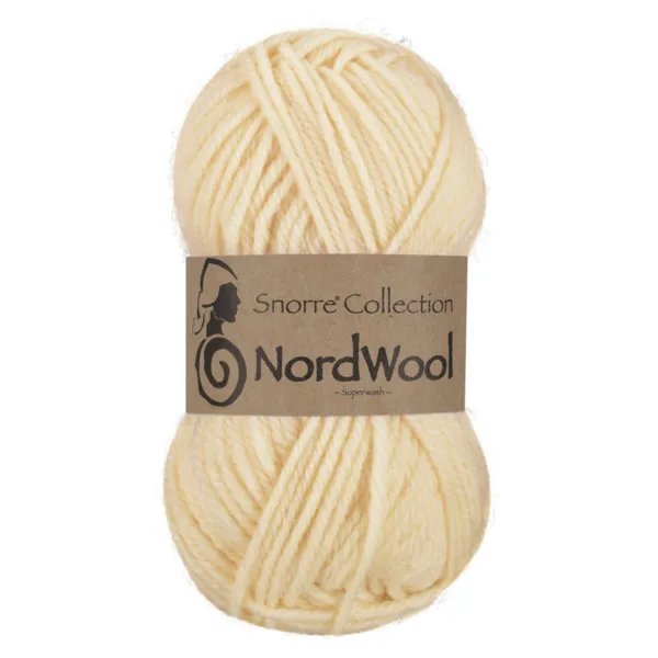 Viking Snorre NordWool 102 Natuurlijk wit