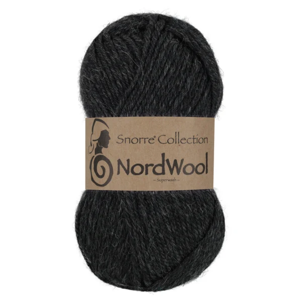 Viking Snorre NordWool 117 Houtskool grijs