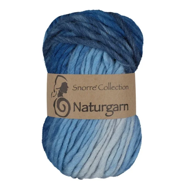 Viking Snorre Naturgarn 623 Multi blauw