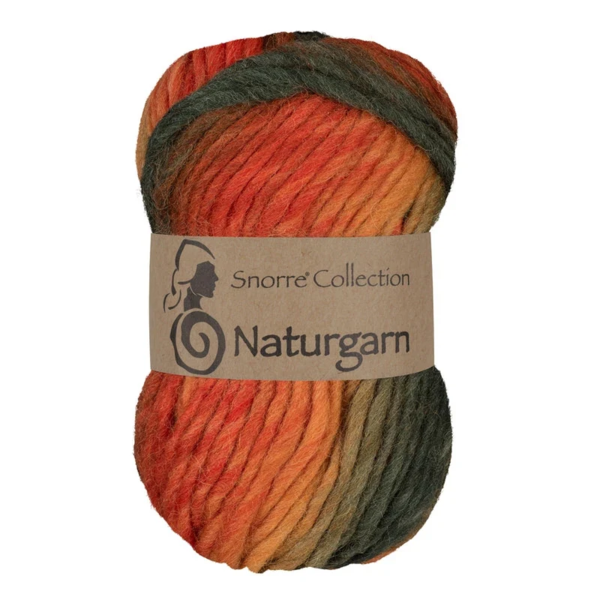 Viking Snorre Naturgarn 659 Multi orange/marron