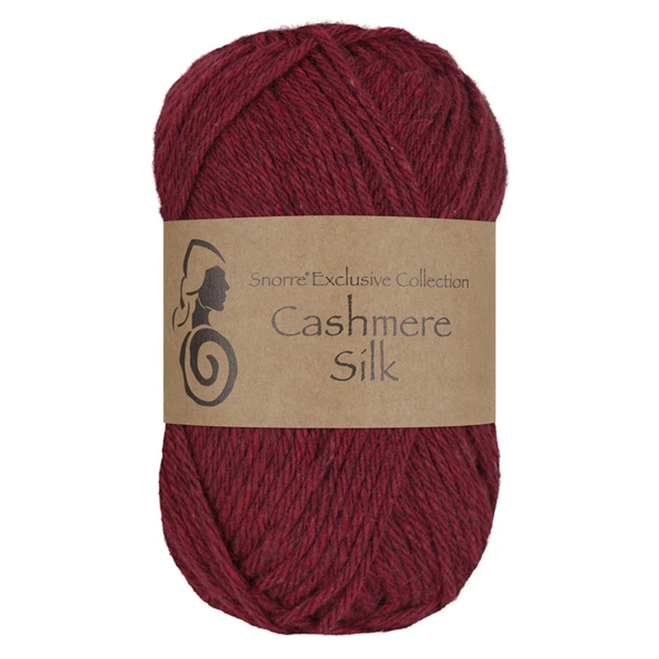 Viking Snorre Cashmere Silk 655 Vin rouge