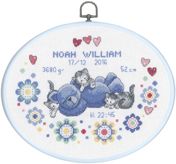 Kit de Broderie Noah William M5958/03 20 x 26 cm