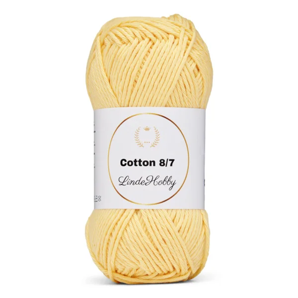 LindeHobby Cotton 8/7 037 Canarino