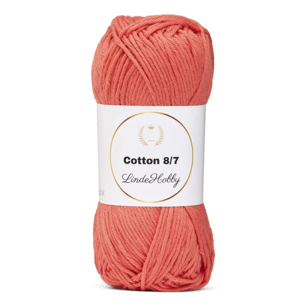 LindeHobby Cotton 8/7 082 Coral