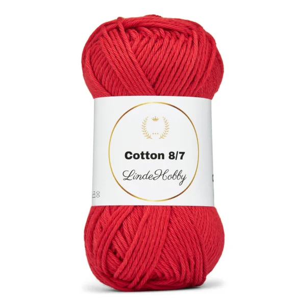 LindeHobby Cotton 8/7 085 Rosso