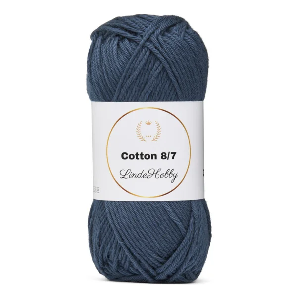 LindeHobby Cotton 8/7 008 Blu Bimbo