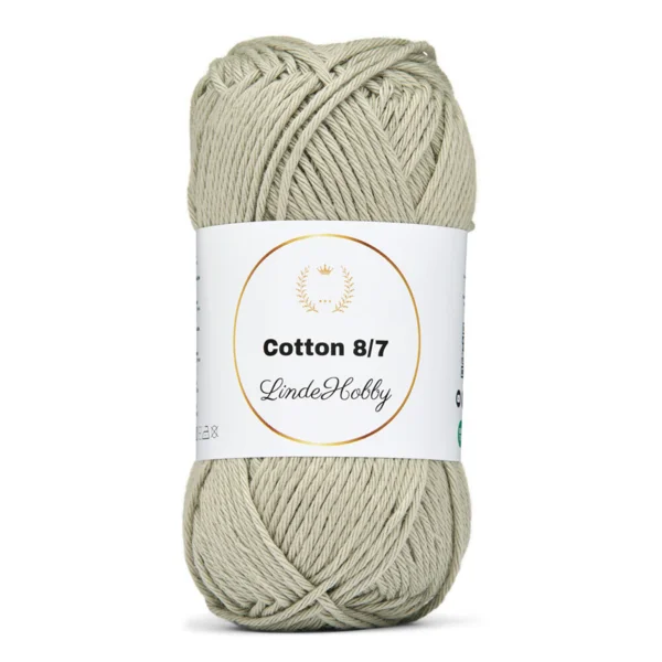 LindeHobby Cotton 8/7 067 Silver