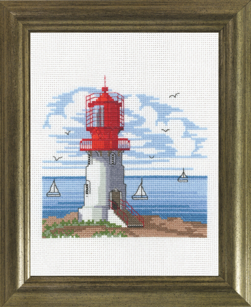 Kit de broderie Phare norvégien R5313 17 x 22 cm