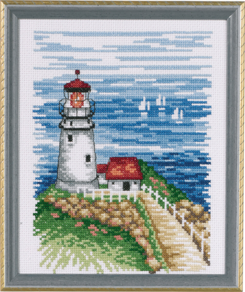 Kit de Broderie Phare 17 x 21 cm
