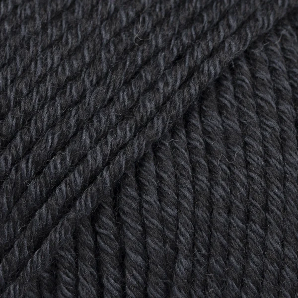 DROPS Cotton Merino 02 Noir