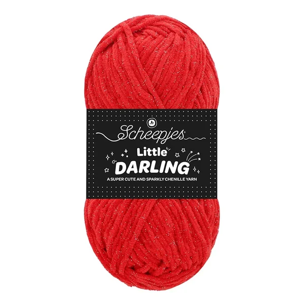 Scheepjes Little Darling Sparkle 427S Cherry Sparkle