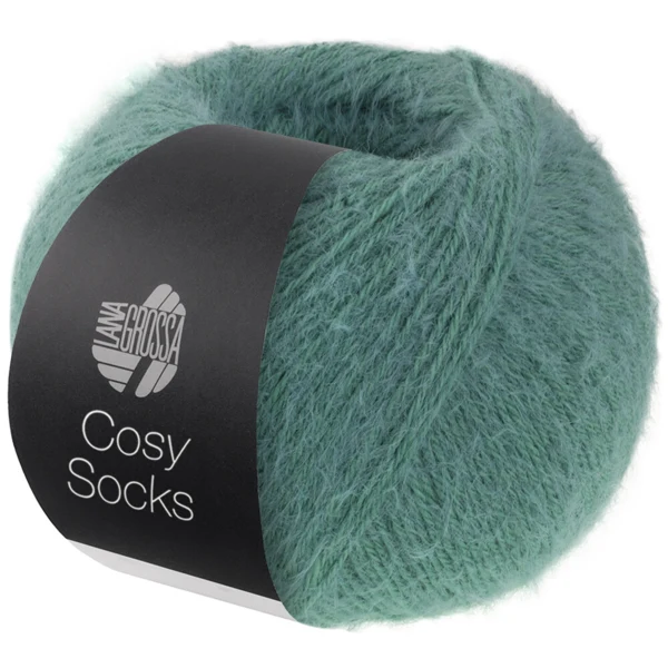 Lana Grossa Cosy Socks 06 Vert sauge