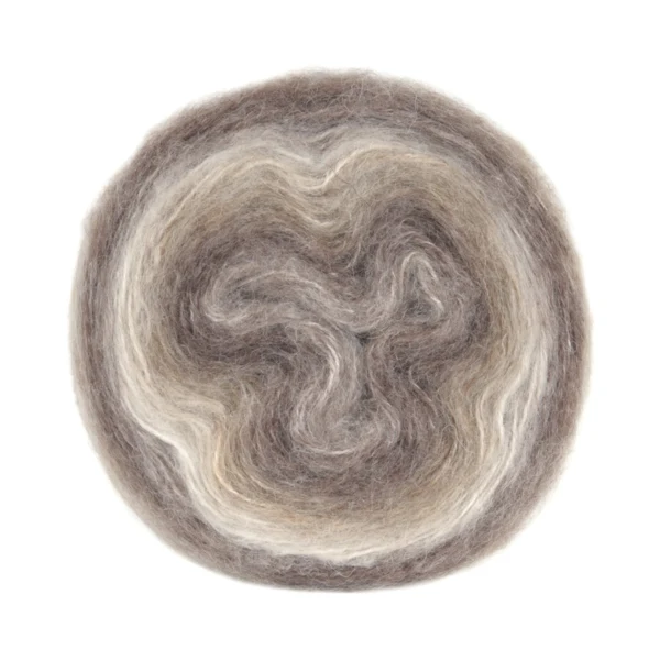 Gjestal Poppis 3102 Beige/marron/latte dégradé