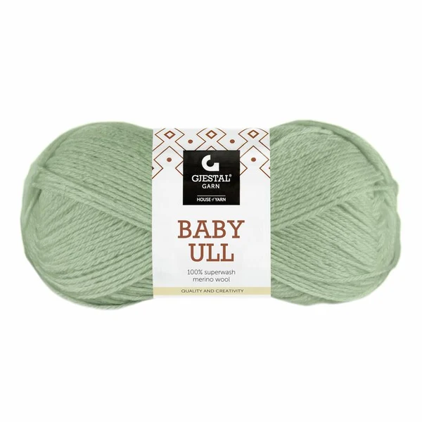 Gjestal Baby Ull 8520 Jadegroen dus