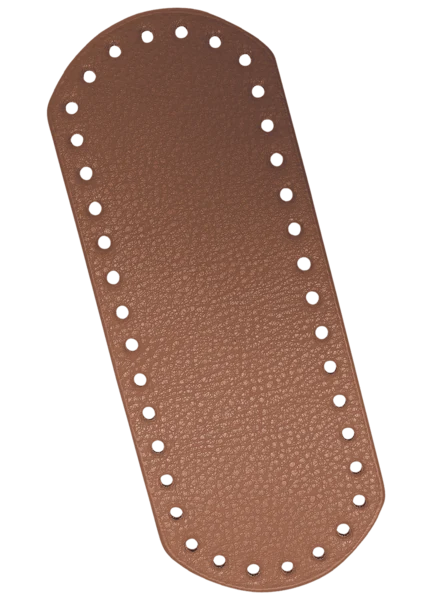 Go Handmade Ovale Basis: 21x8 cm, Bruin