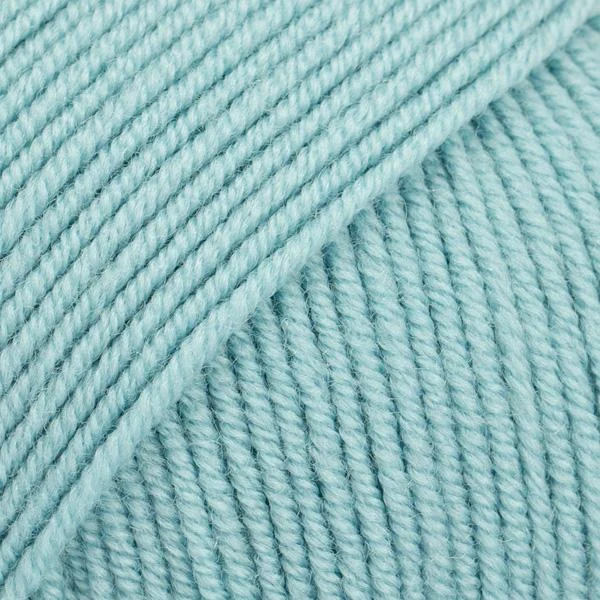 DROPS Baby Merino 43 Vert océan clair (Uni Colour) - plus foncé que l'image