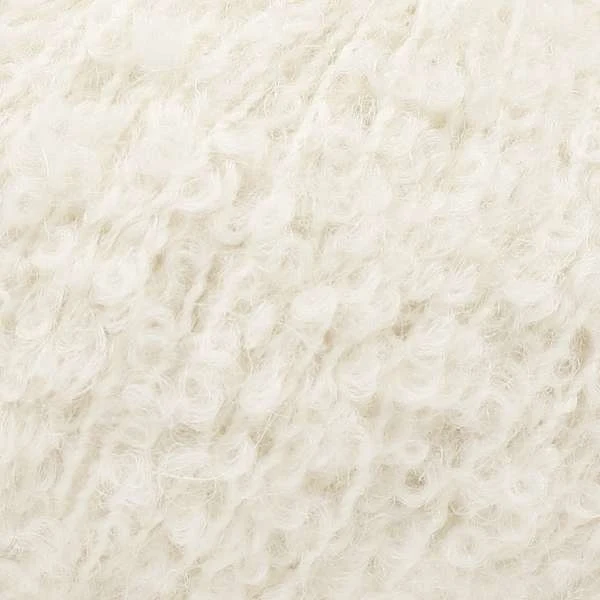 Alpaca Bouclé 0100 Nature (Uni Colour)