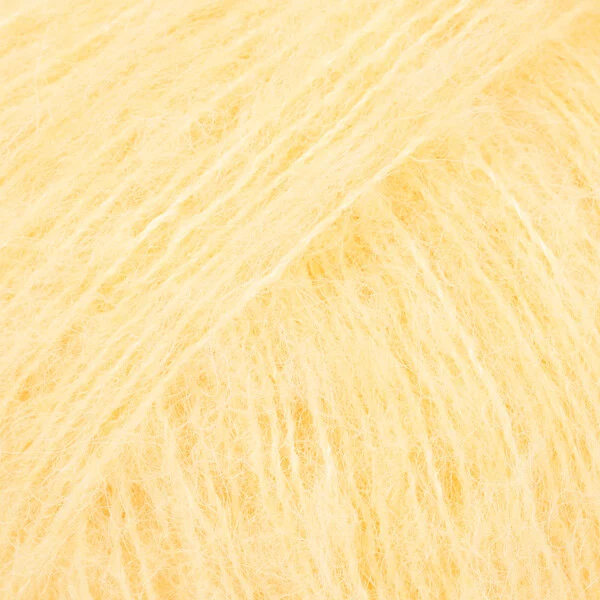 DROPS Brushed Alpaca Silk 30 Jaune (Uni Colour)
