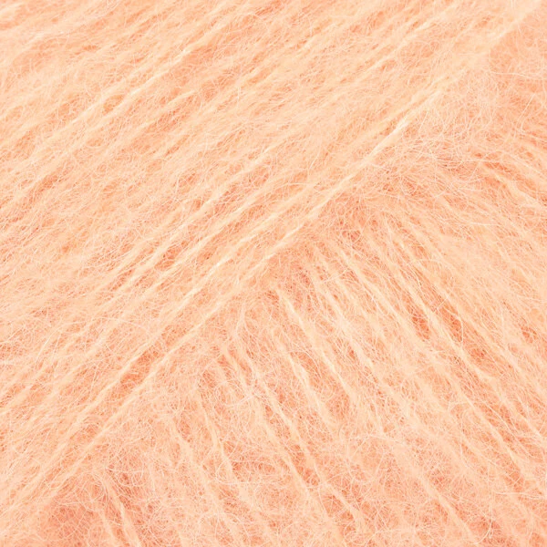DROPS Brushed Alpaca Silk 37 Abricot doux (Uni Colour)