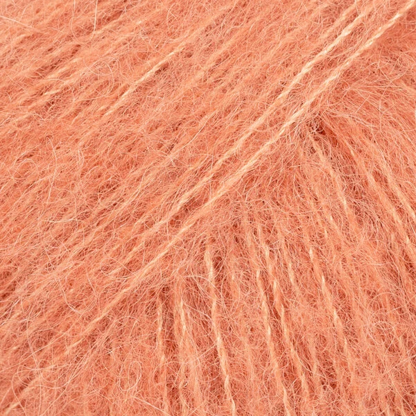 DROPS Brushed Alpaca Silk 22 Rouille pâle (Uni Colour)