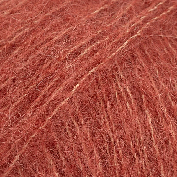 DROPS Brushed Alpaca Silk 24 Rouille (Uni Colour)