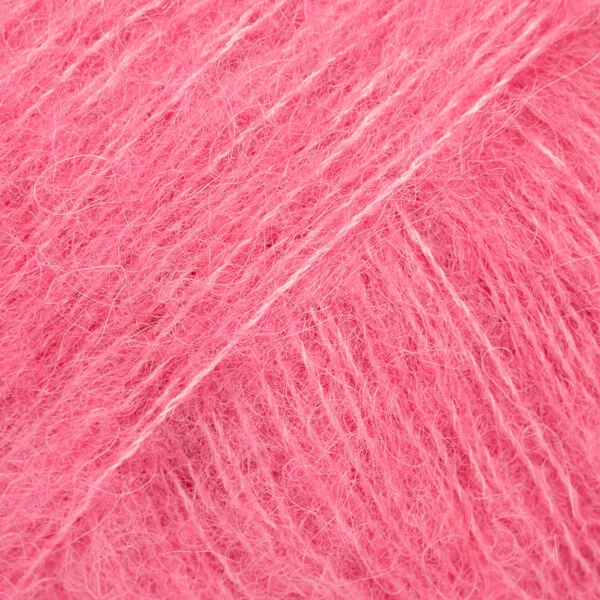 DROPS Brushed Alpaca Silk 31 Rose vif (Uni Colour)