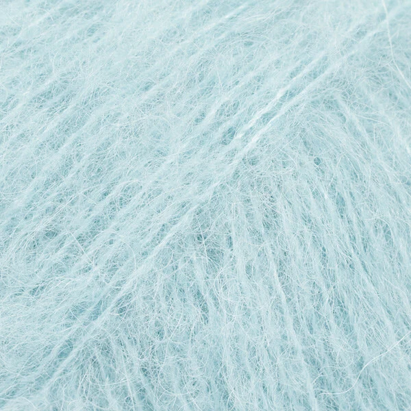 DROPS Brushed Alpaca Silk 15 Vert océan clair (Uni Colour)