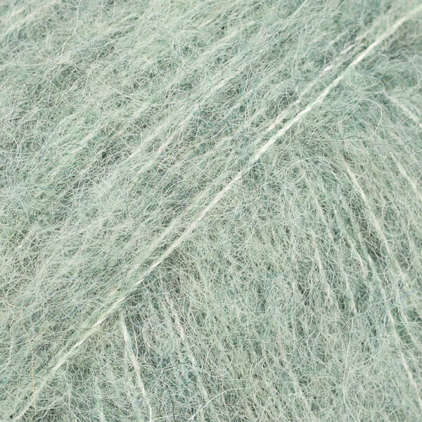 DROPS Brushed Alpaca Silk 21 Vert sauge (Mix)