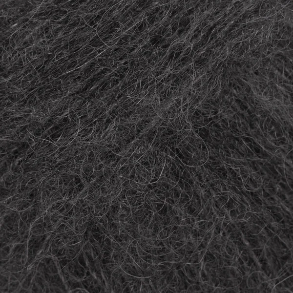 DROPS Brushed Alpaca Silk 16 Noir (Uni Colour)