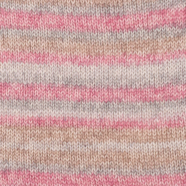 DROPS Fabel Long Print 623 Brouillard rose