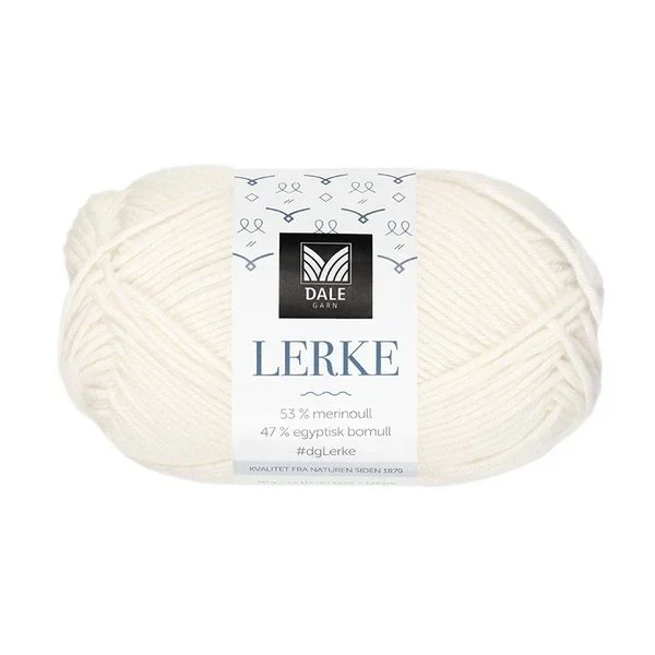 Dale LERKE 0017 Half gebleekt wit