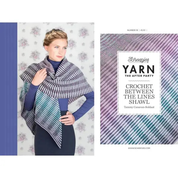Recette : The After Party No.18 English - CBTL Shawl - ne peut être acheté qu'avec 1 ngl Whirl
