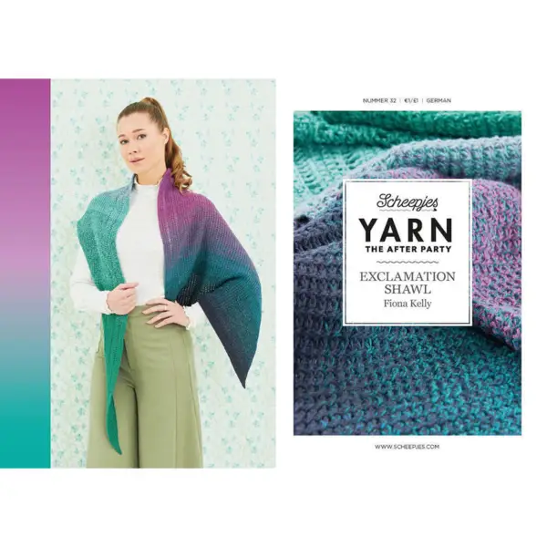 Recette : The After Party No.32 English - Exclamation Shawl - ne peut être acheté qu'avec 1 ngl Whirl