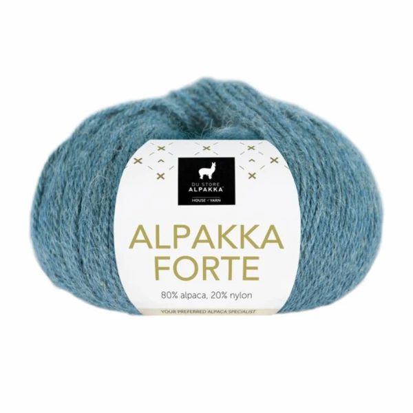 Du Store Alpakka Forte 714 Licht denim gemêleerd