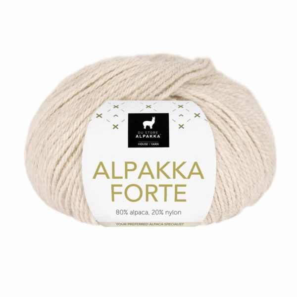 Du Store Alpakka Forte 701 Latte beige gemêleerd