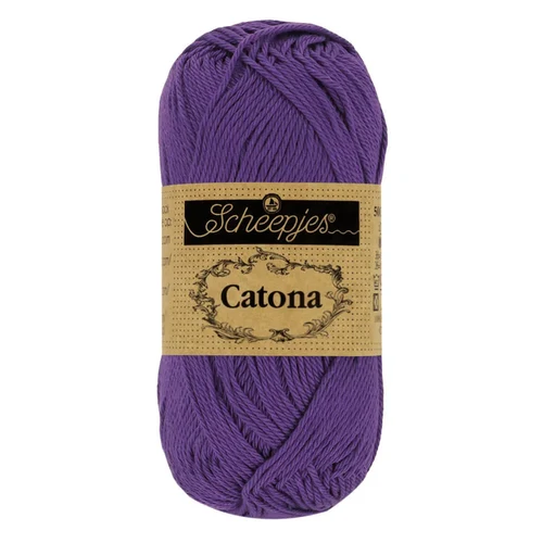 Scheepjes Catona 521 Deep Violet