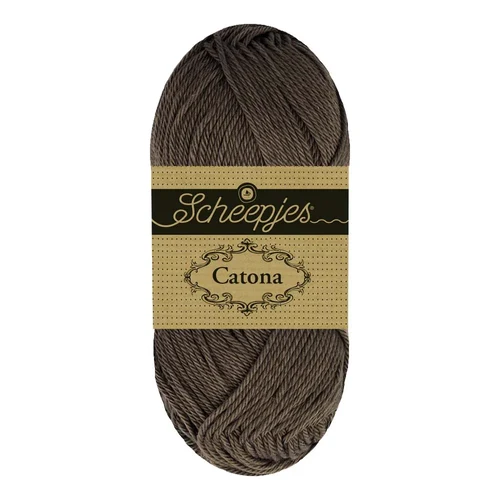 Scheepjes Catona 111 Cocoa Bean