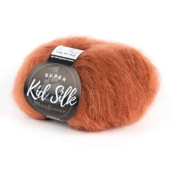 Mayflower Super Kid Silk 37 Marron clair
