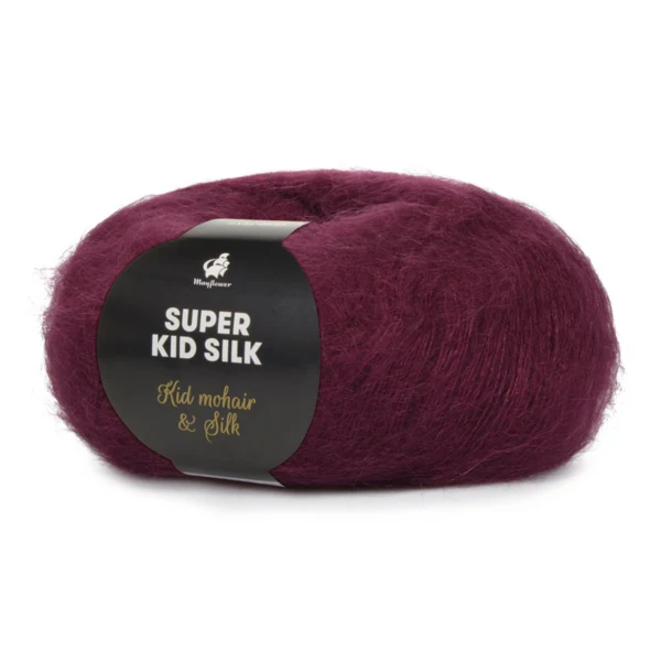 Mayflower Super Kid Silk 42 Bordeaux